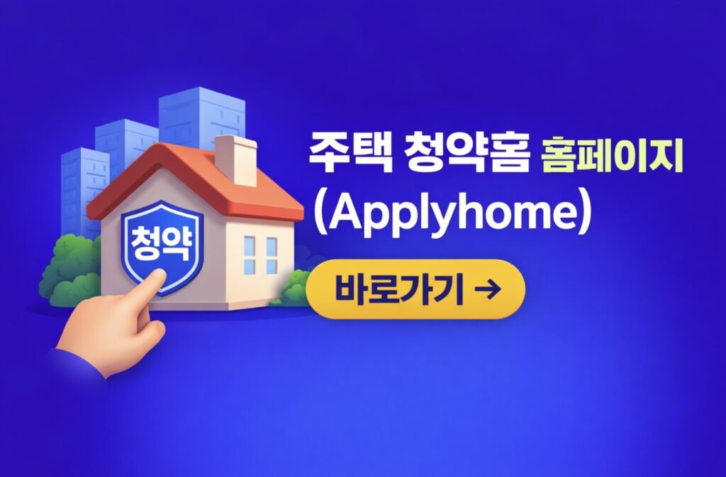 한국부동산원 청약홈 홈페이지 (https://www.applyhome.co.kr)
